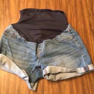 Old Navy Maternity jean shorts